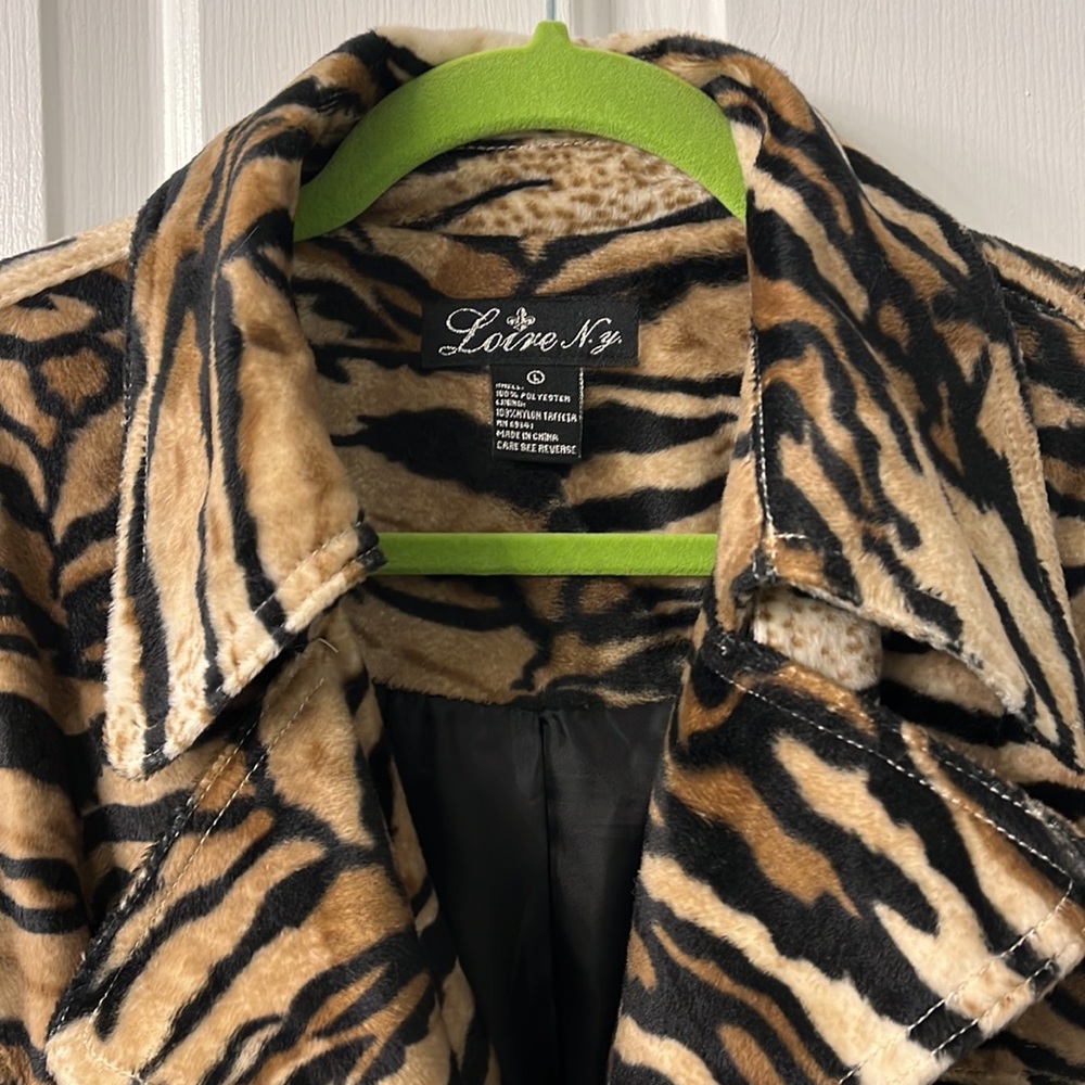 Vintage Zebra Print Jacket - Gem
